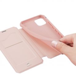 Kryty na mobil | Peňaženkové puzdro Dux Ducis Skin X ružové – iPhone 11 Pro | Kryty na mobil