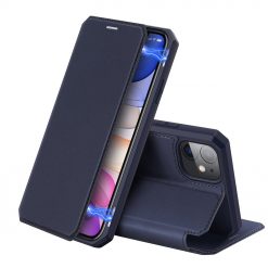 Kryty na mobil | Peňaženkové puzdro Dux Ducis Skin X modré – iPhone 11 | Kryty na mobil