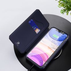 Kryty na mobil | Peňaženkové puzdro Dux Ducis Skin X modré – iPhone 11 | Kryty na mobil