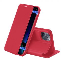 Kryty na mobil | Peňaženkové puzdro Dux Ducis Skin X červené – iPhone 11 Pro Max | Kryty na mobil