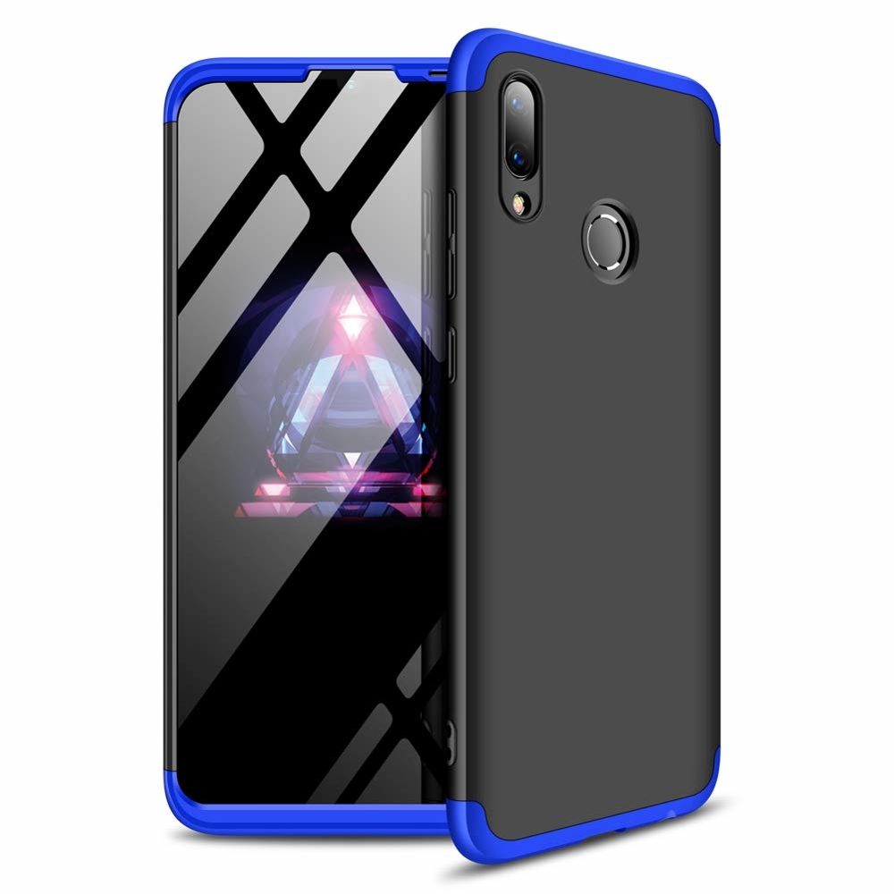 Obojstranné puzdro 360 Full body protection čierno-modré – Huawei Y7 2019 | Kryty na mobil Kryty na mobil | Obojstranné puzdro 360 Full body protection čierno-modré – Huawei Y7 2019 | Kryty na mobil