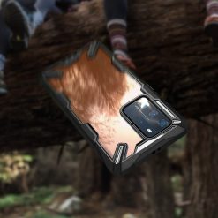 Kryty na mobil | Odolný kryt Ringke Fusion X transparentno-čierny – Huawei P40 Pro | Kryty na mobil