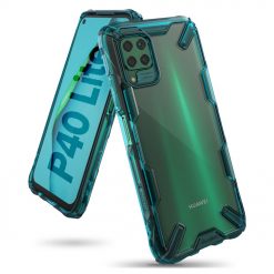 Kryty na mobil | Odolný kryt Ringke Fusion X zelený – Huawei P40 Lite | Kryty na mobil