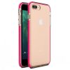 Kryty na mobil | Transparentný kryt Spring Case 1mm čierny rám – iPhone 7 Plus / iPhone 8 Plus | Kryty na mobil