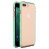 Kryty na mobil | Transparentný kryt Spring Case 1mm bledoružový rám – iPhone 7 Plus / iPhone 8 Plus | Kryty na mobil