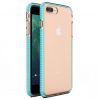 Kryty na mobil | Transparentný kryt Spring Case 1mm modrý rám – iPhone 7 Plus / iPhone 8 Plus | Kryty na mobil