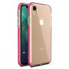 Kryty na mobil | Transparentný kryt Spring Case 1mm čierny rám – iPhone Xr | Kryty na mobil