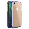 Kryty na mobil | Transparentný kryt Spring Case 1mm bledomodrý rám – iPhone Xr | Kryty na mobil