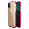 Kryty na mobil | Transparentný kryt Spring Case 1mm čierny rám – iPhone 11 | Kryty na mobil