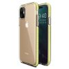 Kryty na mobil | Transparentný kryt Spring Case 1mm modrý rám – iPhone 11 | Kryty na mobil