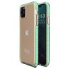Kryty na mobil | Transparentný kryt Spring Case 1mm bledoružový rám – iPhone 11 Pro | Kryty na mobil