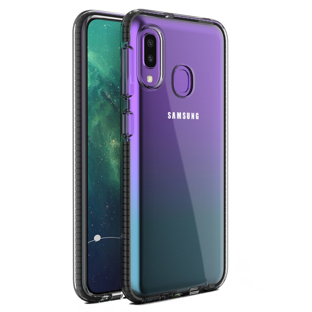 Transparentný kryt Spring Case 1mm čierny rám – Samsung Galaxy A20e | Kryty na mobil Kryty na mobil | Transparentný kryt Spring Case 1mm čierny rám – Samsung Galaxy A20e | Kryty na mobil
