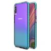 Kryty na mobil | Transparentný kryt Spring Case 1mm mätový rám – Samsung Galaxy A70 | Kryty na mobil