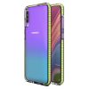 Kryty na mobil | Transparentný kryt Spring Case 1mm modrý rám – Samsung Galaxy A70 | Kryty na mobil