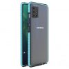Kryty na mobil | Transparentný kryt Spring Case 1mm modrý rám – Samsung Galaxy A51 | Kryty na mobil