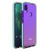 Kryty na mobil | Transparentný kryt Spring Case 1mm bledoružový rám – Xiaomi Redmi Note 7 | Kryty na mobil