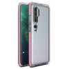 Transparentný kryt Spring Case 1mm ružový rám – Xiaomi Mi Note 10 / Mi Note 10 Pro | Kryty na mobil Kryty na mobil | Transparentný kryt Spring Case 1mm ružový rám – Xiaomi Mi Note 10 / Mi Note 10 Pro | Kryty na mobil