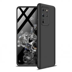 Kryty na mobil | Obojstranné puzdro 360 Full body protection čierne – Samsung Galaxy S20 Ultra | Kryty na mobil