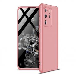 Kryty na mobil | Obojstranné puzdro 360 Full body protection ružové – Samsung Galaxy S20 Ultra | Kryty na mobil