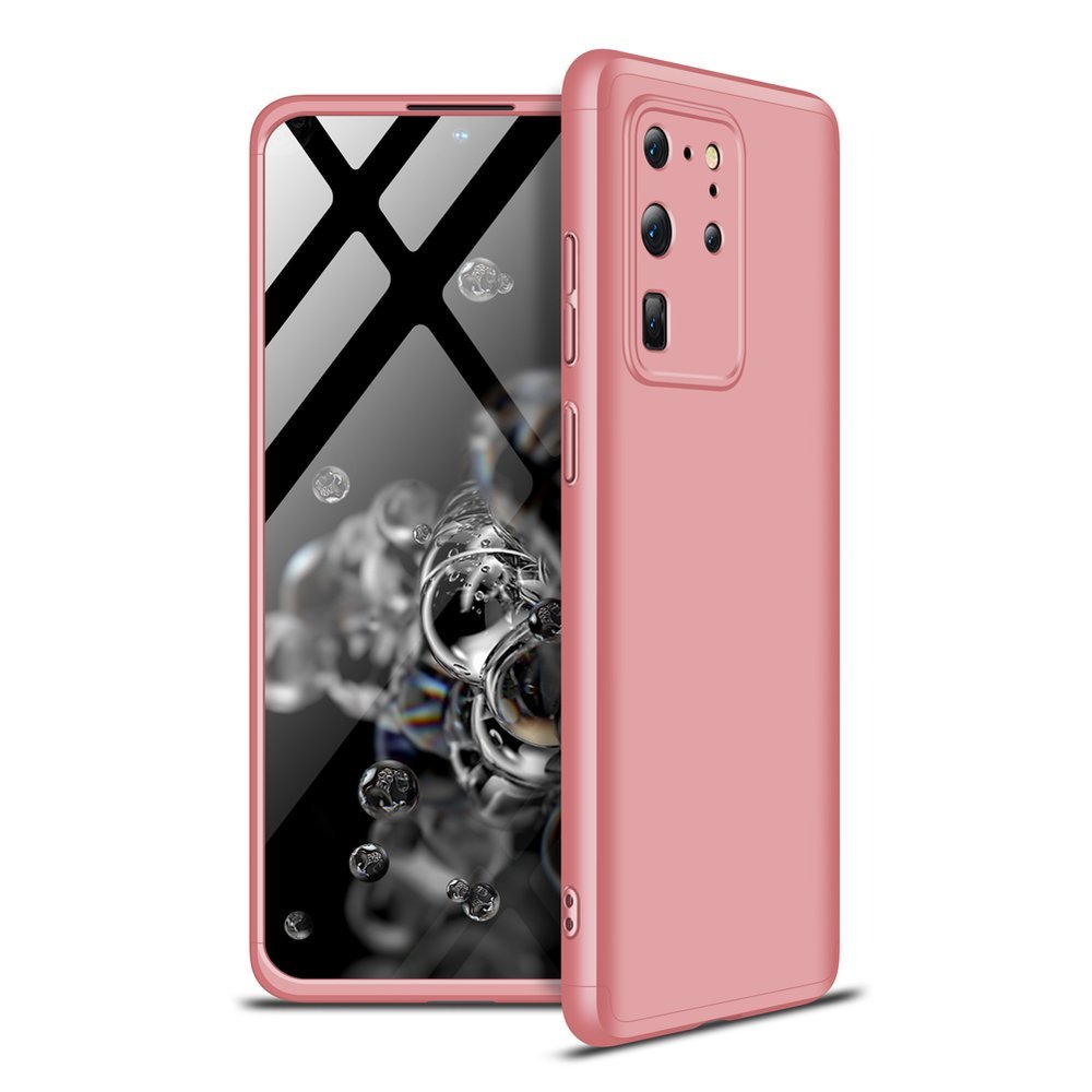Obojstranné puzdro 360 Full body protection ružové – Samsung Galaxy S20 Ultra | Kryty na mobil Kryty na mobil | Obojstranné puzdro 360 Full body protection ružové – Samsung Galaxy S20 Ultra | Kryty na mobil