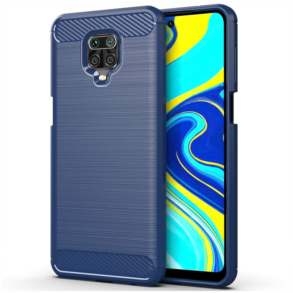 Zadný kryt Carbon modrý – Xiaomi Redmi Note 9S / Note 9 Pro | Kryty na mobil Kryty na mobil | Zadný kryt Carbon modrý – Xiaomi Redmi Note 9S / Note 9 Pro | Kryty na mobil