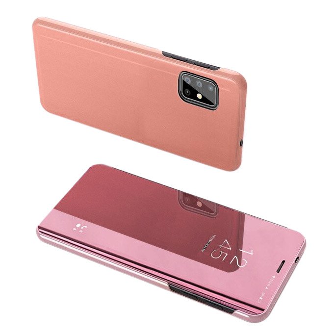 Priehľadný kryt Clear View Case ružový – Samsung Galaxy S20 | Kryty na mobil Kryty na mobil | Priehľadný kryt Clear View Case ružový – Samsung Galaxy S20 | Kryty na mobil