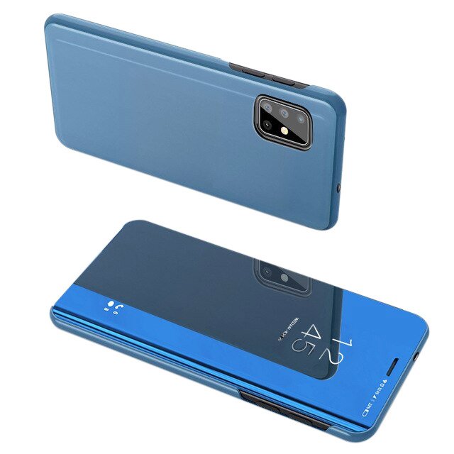 Priehľadný kryt Clear View Case modrý – Samsung Galaxy S20 | Kryty na mobil Kryty na mobil | Priehľadný kryt Clear View Case modrý – Samsung Galaxy S20 | Kryty na mobil