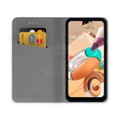 Kryty na mobil | Knižkové puzdro Smart Case Book čierne – LG K41S / LG K51S | Kryty na mobil