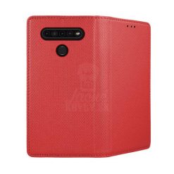 Kryty na mobil | Knižkové puzdro Smart Case Book červené – LG K41S | Kryty na mobil