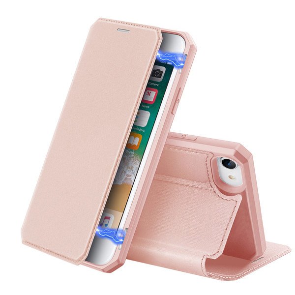 Peňaženkové puzdro Dux Ducis Skin X ružové – Apple iPhone 7 / iPhone 8 / iPhone SE 2020 / iPhone SE 2022 | Kryty na mobil Kryty na mobil | Peňaženkové puzdro Dux Ducis Skin X ružové – Apple iPhone 7 / iPhone 8 / iPhone SE 2020 / iPhone SE 2022 | Kryty na mobil