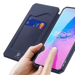 Peňaženkové puzdro Dux Ducis Skin X modré – Samsung Galaxy S20 Ultra | Kryty na mobil Kryty na mobil | Peňaženkové puzdro Dux Ducis Skin X modré – Samsung Galaxy S20 Ultra | Kryty na mobil