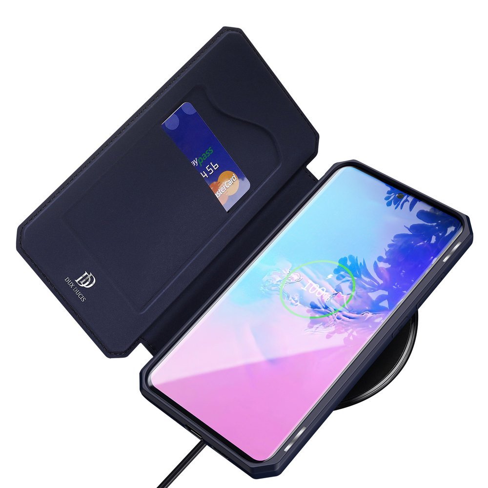 Peňaženkové puzdro Dux Ducis Skin X modré – Samsung Galaxy S20 Ultra | Kryty na mobil Kryty na mobil | Peňaženkové puzdro Dux Ducis Skin X modré – Samsung Galaxy S20 Ultra | Kryty na mobil