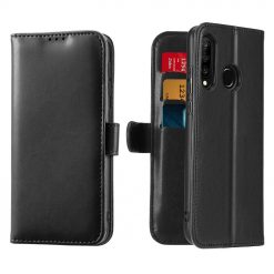 Kryty na mobil | Peňaženkové puzdro Dux Ducis Kado čierne – Huawei P30 Lite | Kryty na mobil