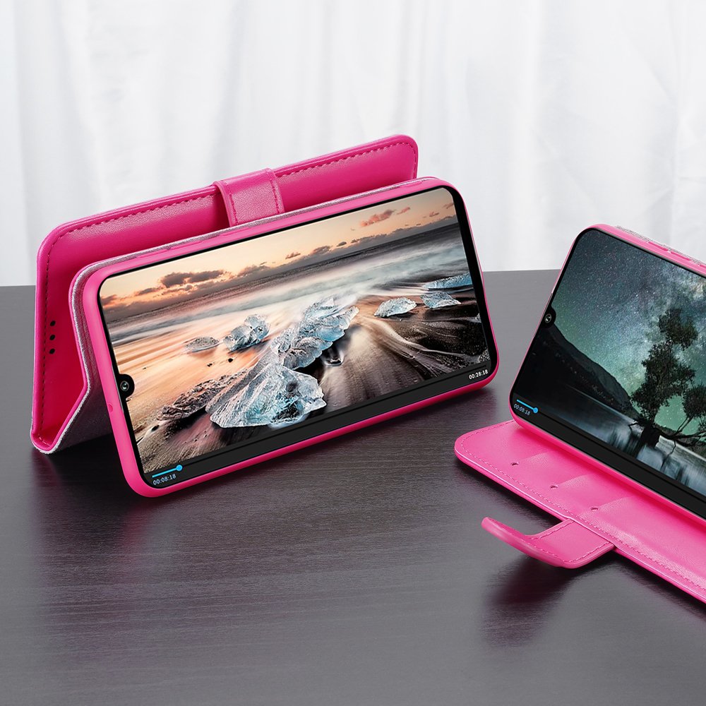 Peňaženkové puzdro Dux Ducis Kado ružové – Huawei P30 Lite | Kryty na mobil Kryty na mobil | Peňaženkové puzdro Dux Ducis Kado ružové – Huawei P30 Lite | Kryty na mobil