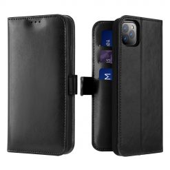Kryty na mobil | Peňaženkové puzdro Dux Ducis Kado čierne – iPhone 11 Pro | Kryty na mobil