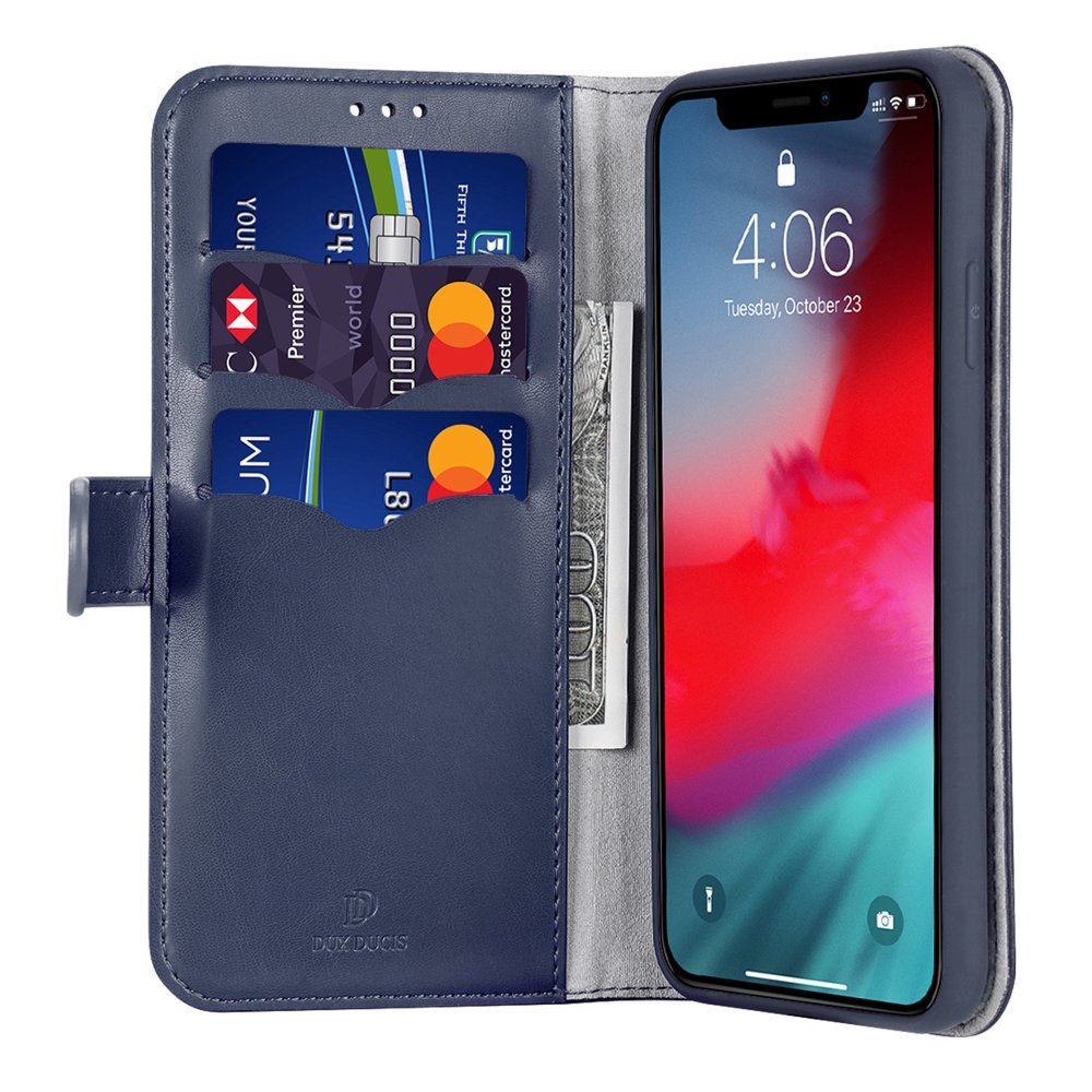 Peňaženkové puzdro Dux Ducis Kado modré – iPhone 11 Pro Max | Kryty na mobil Kryty na mobil | Peňaženkové puzdro Dux Ducis Kado modré – iPhone 11 Pro Max | Kryty na mobil