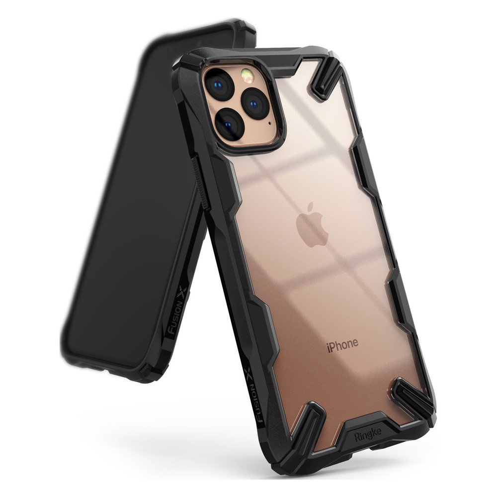 Odolný kryt Ringke Fusion X transparentno-čierny – iPhone 11 Pro | Kryty na mobil Kryty na mobil | Odolný kryt Ringke Fusion X transparentno-čierny – iPhone 11 Pro | Kryty na mobil