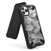 Kryty na mobil | Odolný kryt Ringke Fusion X Matte transparentno-čierny – iPhone 11 Pro Max | Kryty na mobil
