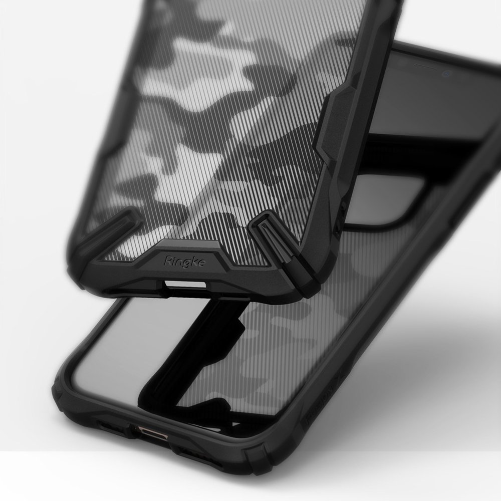Odolný kryt Ringke Fusion X maskáčovo-čierny – iPhone 11 Pro Max | Kryty na mobil Kryty na mobil | Odolný kryt Ringke Fusion X maskáčovo-čierny – iPhone 11 Pro Max | Kryty na mobil