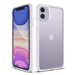 Odolný kryt Ringke Fusion Matte transparentno-biely – iPhone 11 | Kryty na mobil Kryty na mobil | Odolný kryt Ringke Fusion Matte transparentno-biely – iPhone 11 | Kryty na mobil