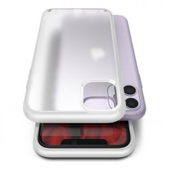 Odolný kryt Ringke Fusion Matte transparentno-biely – iPhone 11 | Kryty na mobil Kryty na mobil | Odolný kryt Ringke Fusion Matte transparentno-biely – iPhone 11 | Kryty na mobil