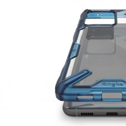 Kryty na mobil | Odolný kryt Ringke Fusion X transparentno-modrý – Samsung Galaxy S20 Ultra | Kryty na mobil