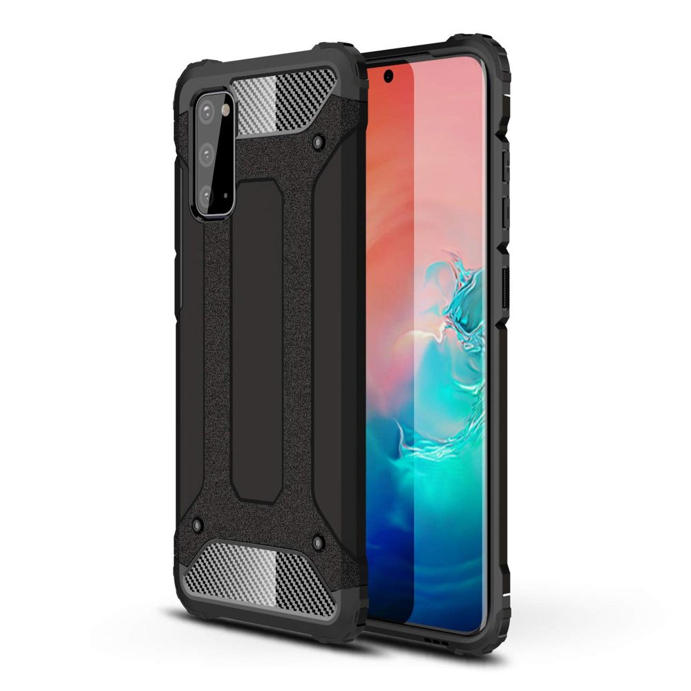 Odolný kryt Hybrid Armor čierny – Samsung Galaxy A41 | Kryty na mobil Kryty na mobil | Odolný kryt Hybrid Armor čierny – Samsung Galaxy A41 | Kryty na mobil