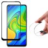 Kryty na mobil | Tvrdené sklo celopovrchové 9H Wozinsky čierne – Xiaomi Redmi Note 9 | Kryty na mobil