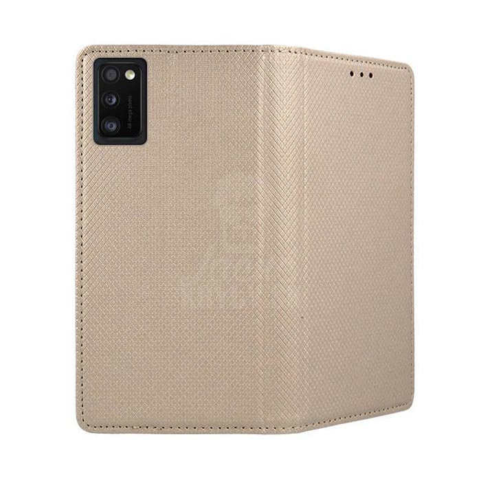 Knižkové puzdro Smart Case Book zlaté – Samsung Galaxy A41 | Kryty na mobil Kryty na mobil | Knižkové puzdro Smart Case Book zlaté – Samsung Galaxy A41 | Kryty na mobil