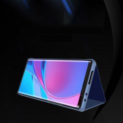 Priehľadný kryt Clear View Case zlatý – Huawei P40 Lite