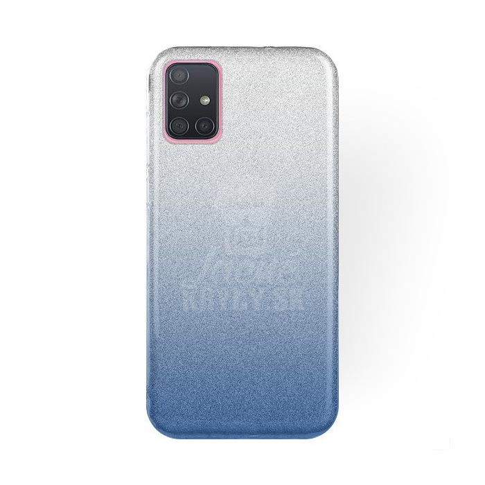 Ligotavý Kryt Forcell Shining transparentno-modrý – Huawei P40 Lite | Kryty na mobil Kryty na mobil | Ligotavý Kryt Forcell Shining transparentno-modrý – Huawei P40 Lite | Kryty na mobil