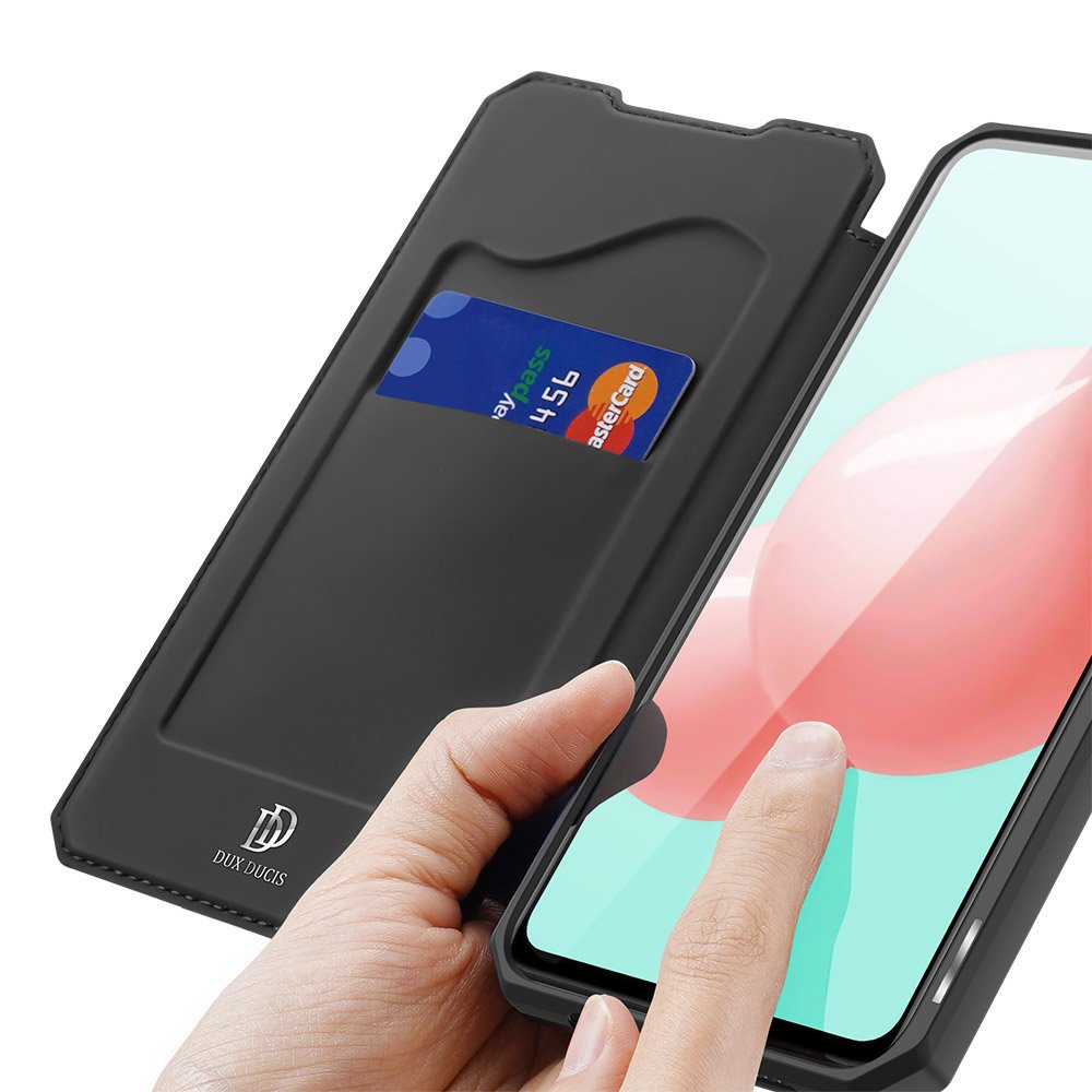 Peňaženkové puzdro Dux Ducis Skin X čierne – Samsung Galaxy A41 | Kryty na mobil Kryty na mobil | Peňaženkové puzdro Dux Ducis Skin X čierne – Samsung Galaxy A41 | Kryty na mobil