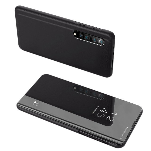 Priehľadný kryt Clear View Case čierny – Xiaomi Poco F2 Pro | Kryty na mobil Kryty na mobil | Priehľadný kryt Clear View Case čierny – Xiaomi Poco F2 Pro | Kryty na mobil