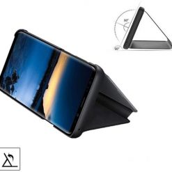 Priehľadný kryt Clear View Case čierny – Xiaomi Poco F2 Pro | Kryty na mobil Kryty na mobil | Priehľadný kryt Clear View Case čierny – Xiaomi Poco F2 Pro | Kryty na mobil